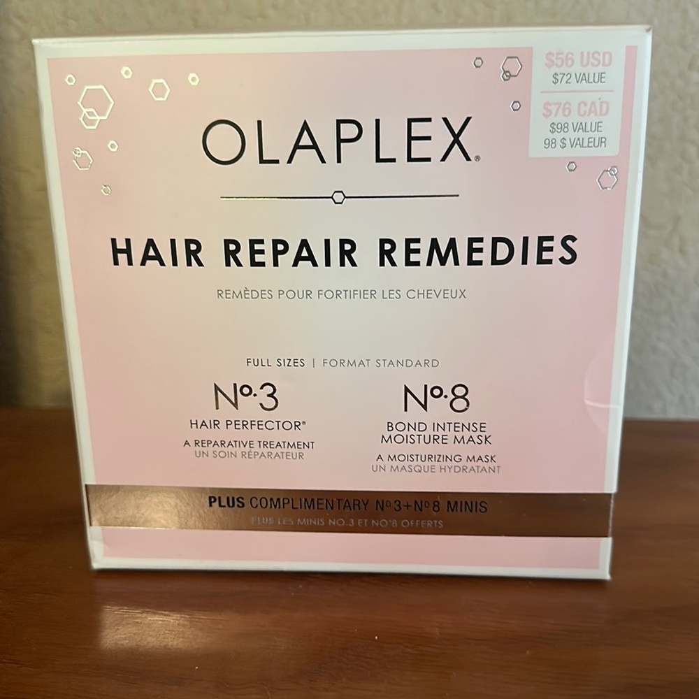 OLAPLEX No. 8 & No 3 .